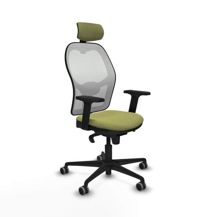 PIQUERAS Y CRESPO Silla de oficina Jorquera Verde oliva y Blanco PIQUERAS Y CRESPO Silla de oficina Jorquera Verde oliva y Blanco