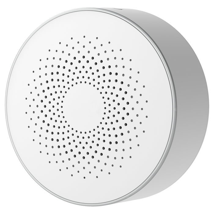 Imou ZR1 Sirena de Seguridad Inalámbrica para Interior, 85 dB, Alcance 200 m, 2400 MHz, Funciona con Batería, Blanco