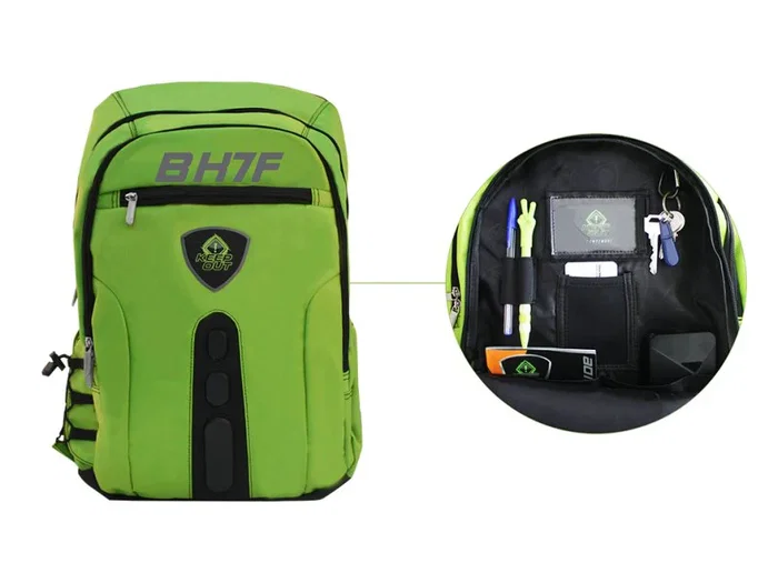 Keepout Mochila Gaming BK7FG 15.6 Pulgadas Negro y Verde Keepout Mochila Gaming BK7FG 15.6 Pulgadas Negro y Verde