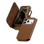 PanzerGlass CARE Tango 2-in-1 Wallet Case Braun con MagSafe para iPhone 17 Pro