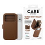PanzerGlass CARE Tango 2-in-1 Wallet Case Braun con MagSafe para iPhone 17 Pro