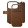 PanzerGlass CARE Tango 2-in-1 Wallet Case Braun con MagSafe para iPhone 17 Pro