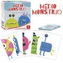 LÚDILO Juego de Mesa Medio Monstruo 803286 Descubrir y Escuchar para Niños +4 Años