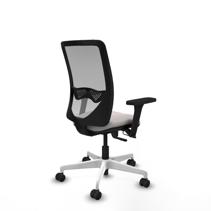 PIQUERAS Y CRESPO Silla de oficina Zulema Blanco y Gris PIQUERAS Y CRESPO Silla de oficina Zulema Blanco y Gris