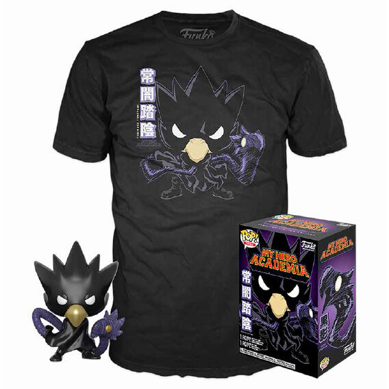 FUNKO Set figura POP & Tee My Hero Academia Tokoyami L FUNKO Set figura POP & Tee My Hero Academia Tokoyami L