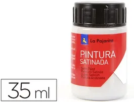 La Pajarita Pintura Latex Gris Plata Satinado 35 ml