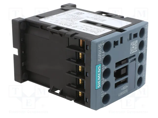 SIEMENS 3RT2317-1AF00 Contactor 4-polar 12A 110V AC