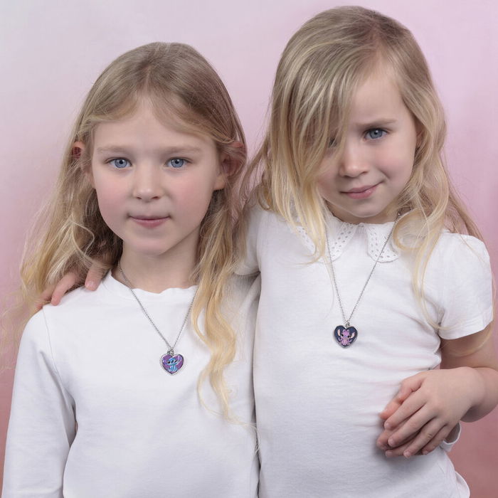 PEERS HARDY Set 2 Colgantes Ángel & Stitch Disney Corazón PEERS HARDY Set 2 Colgantes Ángel & Stitch Disney Corazón