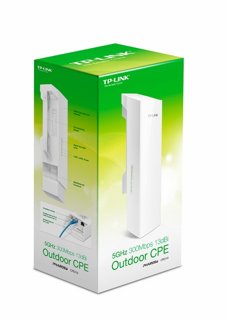 TP-Link CPE510 Punto de Acceso Inalámbrico de Exterior 5 GHz 300 Mbps TP-Link CPE510 Punto de Acceso Inalámbrico de Exterior 5 GHz 300 Mbps