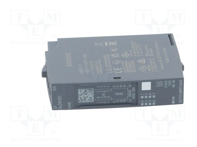 Siemens 6ES7131-6BF01-0AA0 SIMATIC ET 200SP DI 8x24VDC Basic Siemens 6ES7131-6BF01-0AA0 SIMATIC ET 200SP DI 8x24VDC Basic