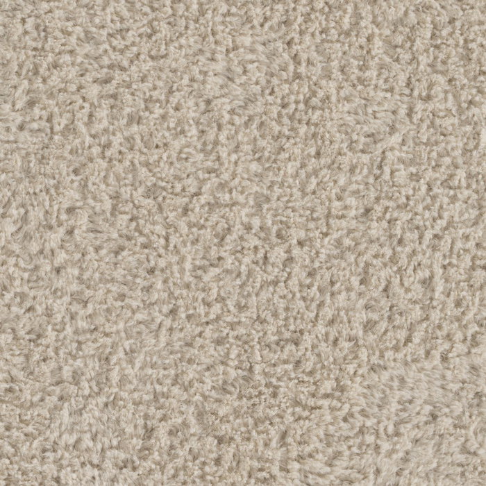 Puf Beige Tejido Salón 60 X 60 X 33 cm