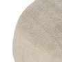 Puf Beige Tejido Salón 60 X 60 X 33 cm