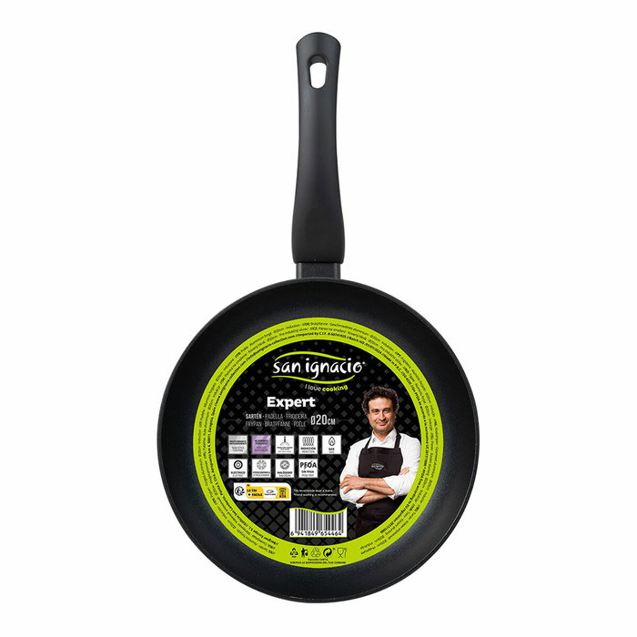 San Ignacio Sartén de aluminio forjado Expert ø20 cm negro