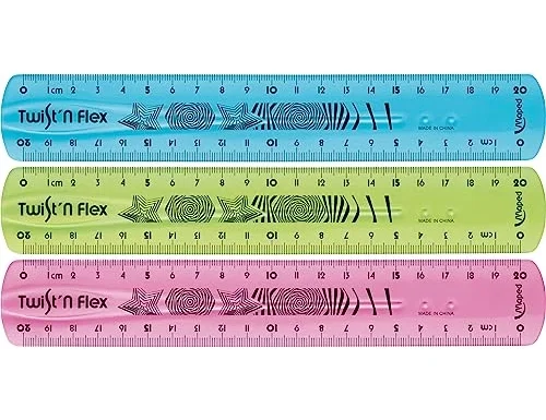 Maped Twist&Flex Regla Flexible de 20 cm Colores Surtidos Maped Twist&Flex Regla Flexible de 20 cm Colores Surtidos