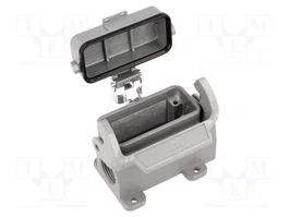 HARTING Han 10A-HSM-HC 1 Lever Cover 2xM20 Carcasa HDC