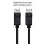 Nanocable Cable DisplayPort 1.4 CCS DP/M-DP/M Negro 1 m