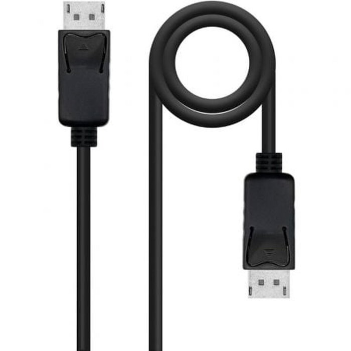 Nanocable Cable DisplayPort 1.4 CCS DP/M-DP/M Negro 1 m Nanocable Cable DisplayPort 1.4 CCS DP/M-DP/M Negro 1 m