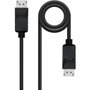 Nanocable Cable DisplayPort 1.4 CCS DP/M-DP/M Negro 1 m