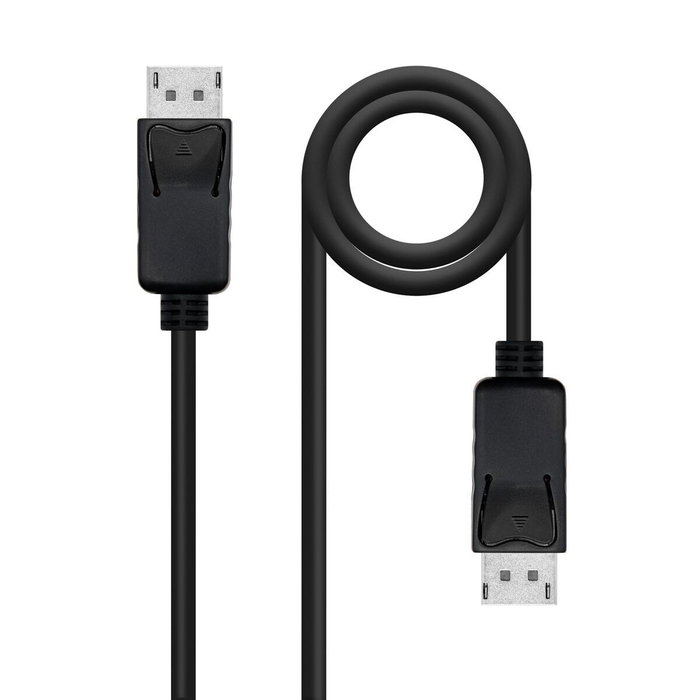 Nanocable Cable DisplayPort 1.4 CCS DP/M-DP/M Negro 1 m Nanocable Cable DisplayPort 1.4 CCS DP/M-DP/M Negro 1 m