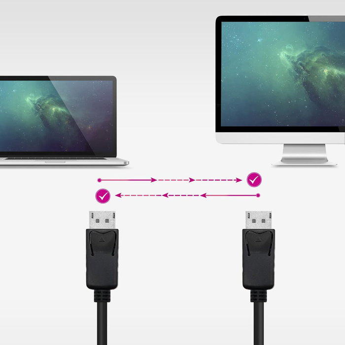 Nanocable Cable DisplayPort 1.4 CCS DP/M-DP/M Negro 1 m Nanocable Cable DisplayPort 1.4 CCS DP/M-DP/M Negro 1 m