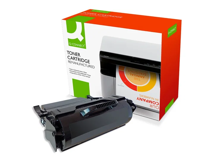 Q-connect Tóner compatible Lexmark T650 Negro 25.000 pag