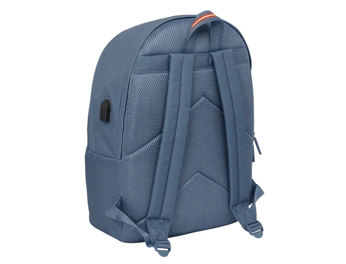 Safta Mochila Doble El Ganso Basics Azul para Portátil 15,6'' con USB Safta Mochila Doble El Ganso Basics Azul para Portátil 15,6'' con USB