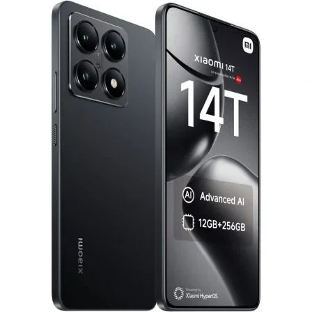 Smartphone Xiaomi 14T 5G 6,67" 12 GB RAM 256 GB Negro