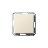 GIRA 026801 Tapa ciega con anillo de soporte System 55 crema