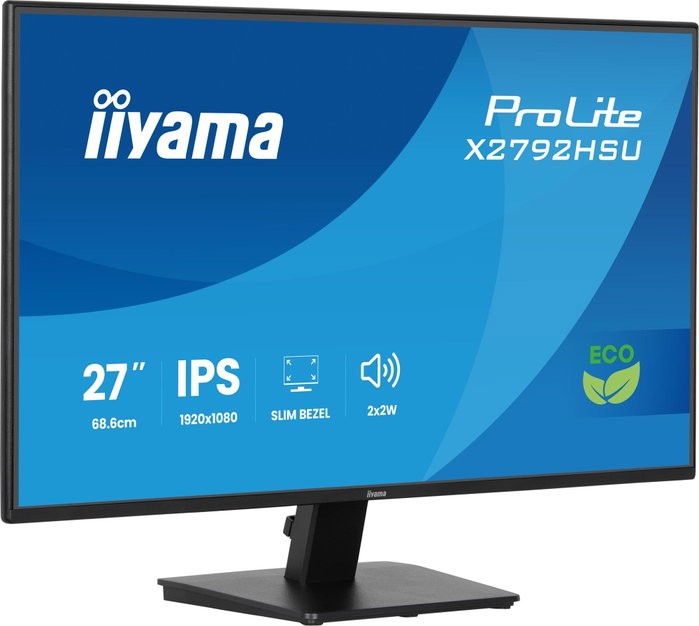 iiyama ProLite X2792HSU-B1 Monitor de 27 Pulgadas Full HD IPS 120Hz Black iiyama ProLite X2792HSU-B1 Monitor de 27 Pulgadas Full HD IPS 120Hz Black