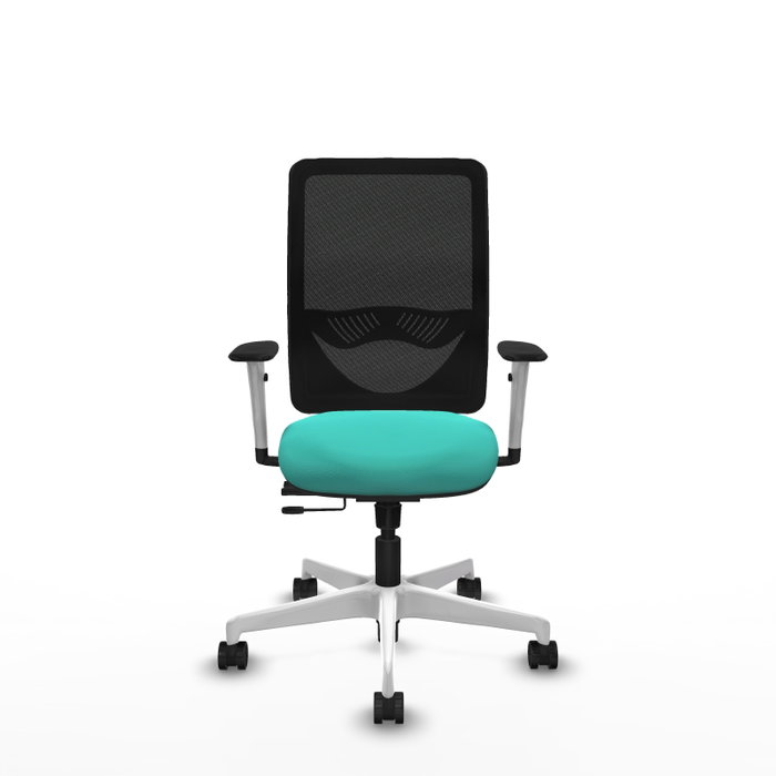 PIQUERAS Y CRESPO Silla de oficina Zulema Turquesa y Negro PIQUERAS Y CRESPO Silla de oficina Zulema Turquesa y Negro