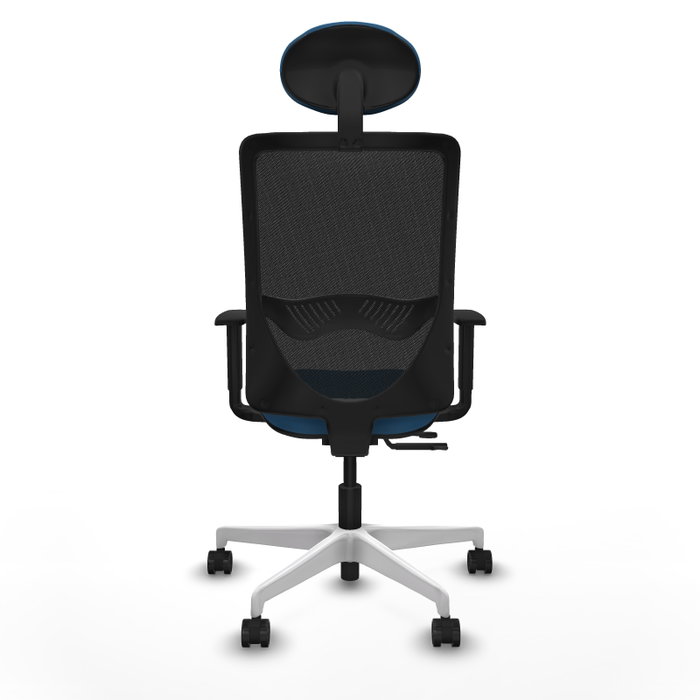PIQUERAS Y CRESPO Silla de oficina Zulema con mecanismo Sincro/Traslack, Azul claro y Negro PIQUERAS Y CRESPO Silla de oficina Zulema con mecanismo Sincro/Traslack, Azul claro y Negro