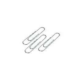 FOROFIS Clip Nº4 Ondulado Especial Niquelado 50 mm (Set de 10 cajas de 100 unidades)