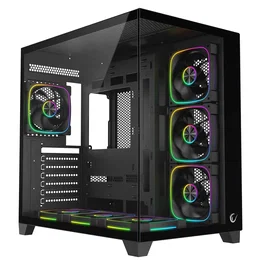 Rampage Rampage SEALITE Caja PC Torre con Vidrio Templado 7 Ventiladores ARGB PWM Negro