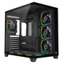 Rampage Rampage SEALITE Caja PC Torre con Vidrio Templado 7 Ventiladores ARGB PWM Negro