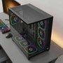 Rampage Rampage SEALITE Caja PC Torre con Vidrio Templado 7 Ventiladores ARGB PWM Negro