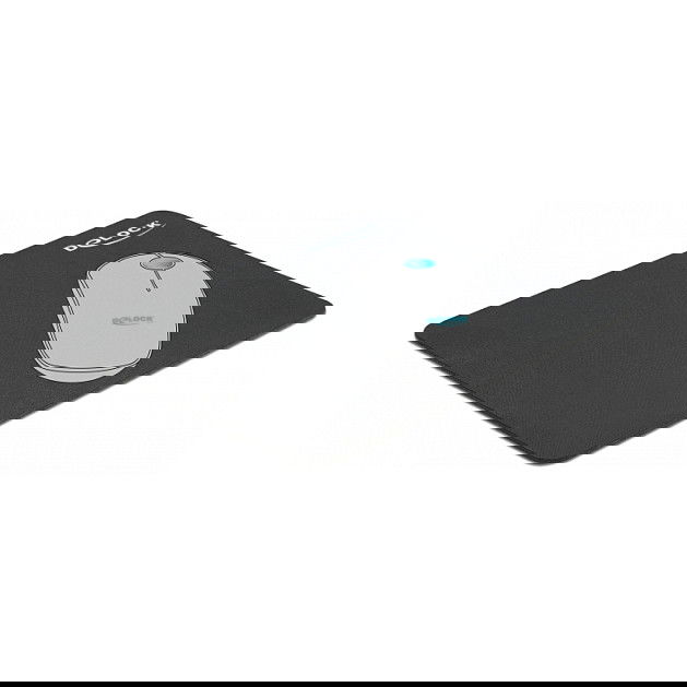 DeLOCK Alfombrilla de Ratón para Gaming y Oficina, Tamaño XL 220 x 180 mm, Base Antideslizante, Superficie de Tela, Color Negro - Alfombrilla para PC y Portátil DeLOCK Alfombrilla de Ratón para Gaming y Oficina, Tamaño XL 220 x 180 mm, Base Antideslizante, Superficie de Tela, Color Negro - Alfombrilla para PC y Portátil