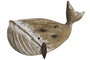 DKD Home Decor Figura Ballena Natural Paulownia 15 x 20.5 x 38.5 cm