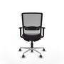 PIQUERAS Y CRESPO Silla de oficina Haches Morado y Gris