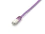 Equip Latiguillo de Red Cat6a S/FTP 3m Púrpura RJ-45