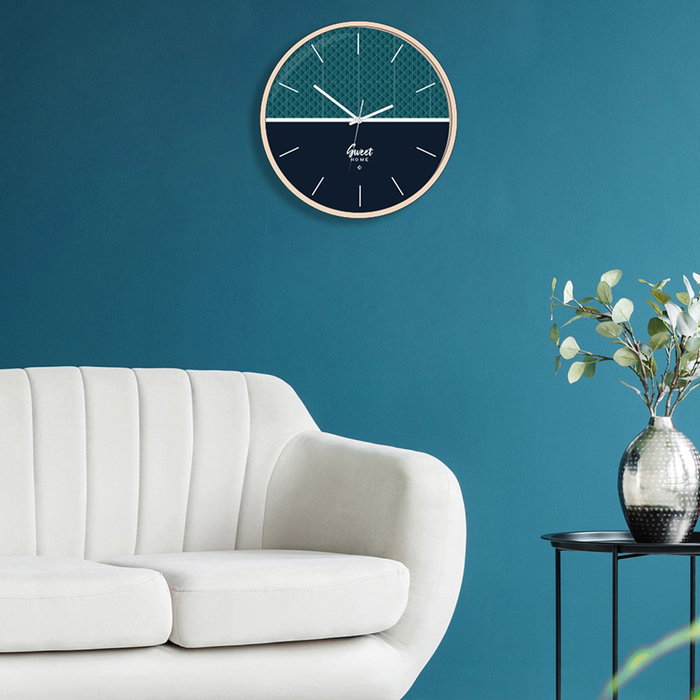 Home Deco Factory Reloj de 33 cm de diámetro y 4,7 cm de altura
