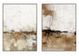 DKD Home Decor Cuadro Lienzo Abstracto Surtido de 2 Unidades