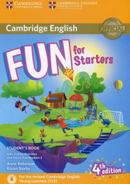 CAMBRIDGE, FUN FOR STARTERS 4ED SB/HOME FUN BOOKLET & ONLINE ACT
