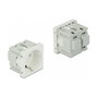 DeLOCK Tomacorriente Easy 45 con conexión a tierra 45 x 45 mm, Pack de 10