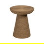 Mesa Auxiliar Natural Cuerda Salón 49 X 49 X 58 cm
