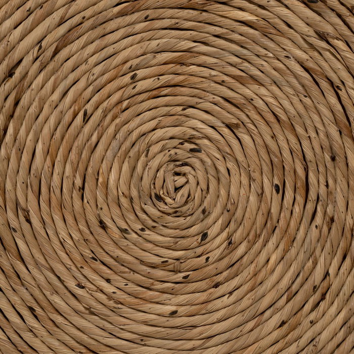 Mesa Auxiliar Natural Cuerda Salón 49 X 49 X 58 cm