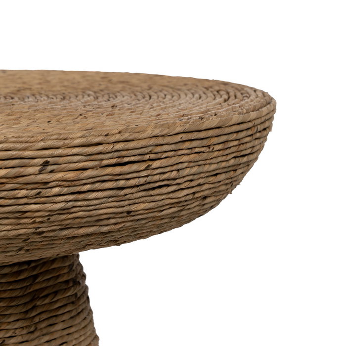 Mesa Auxiliar Natural Cuerda Salón 49 X 49 X 58 cm