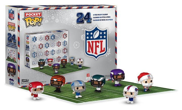 Funko NFL Pocket POP! Calendario de adviento 24 Day Countdown