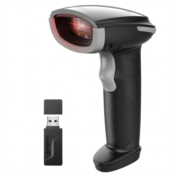 Inateck Barcodescanner BCST-21 Black 2D Scanner para Código de Barras Inalámbrico USB Inateck Barcodescanner BCST-21 Black 2D Scanner para Código de Barras Inalámbrico USB