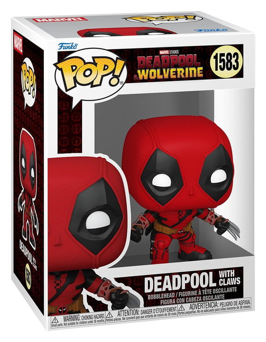 Deadpool & Wolverine Figura POP! Vinyl Deadpool with Claws 9 cm Deadpool & Wolverine Figura POP! Vinyl Deadpool with Claws 9 cm