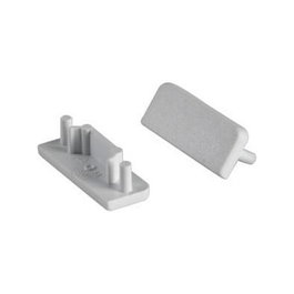 Brumberg 53038260 Endkappen-Set QUALITYFLEX Blanco Plástico
